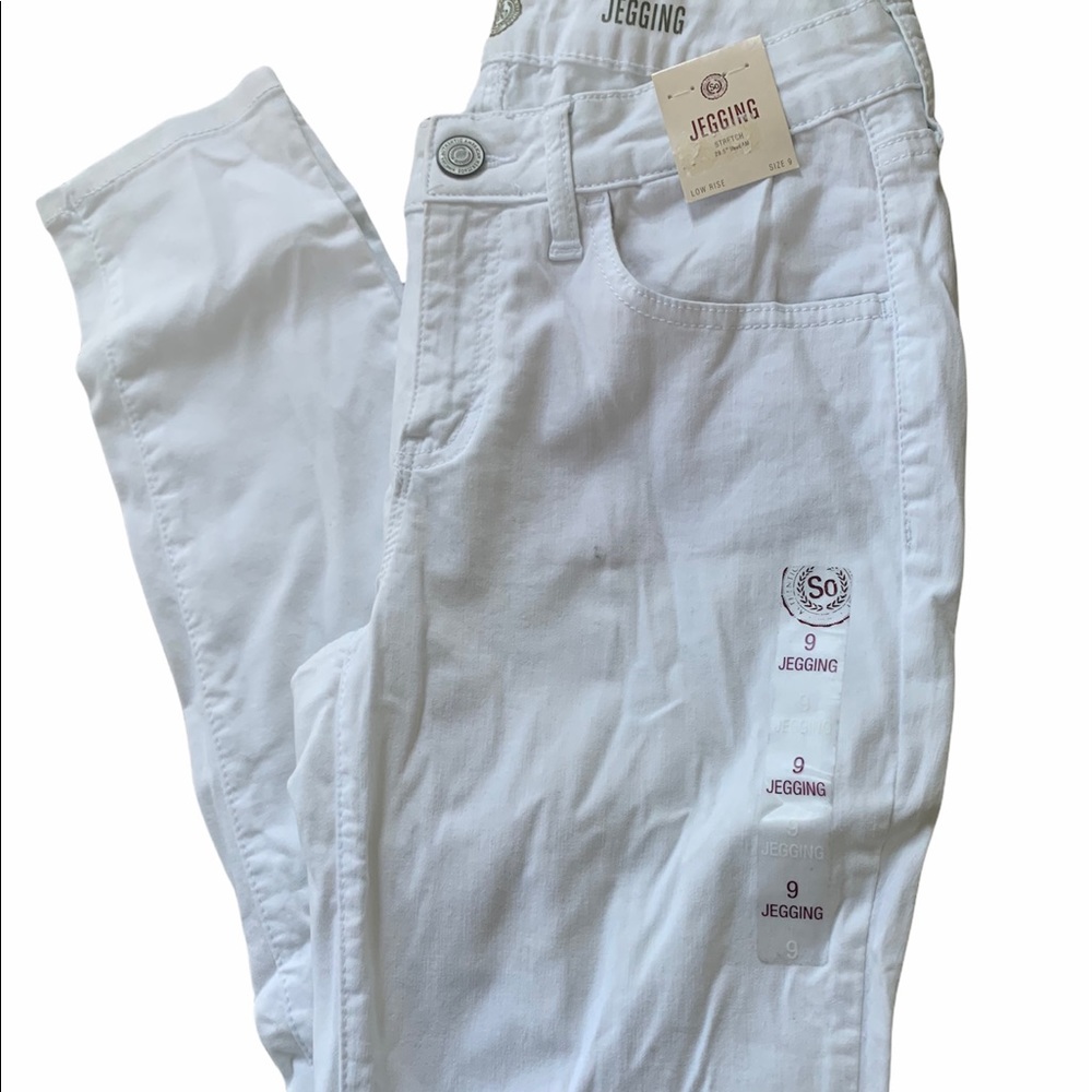 White Jegging